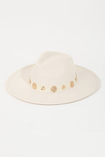 Load image into Gallery viewer, Ivory Fedora Hat
