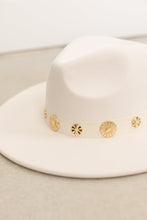 Load image into Gallery viewer, Ivory Fedora Hat
