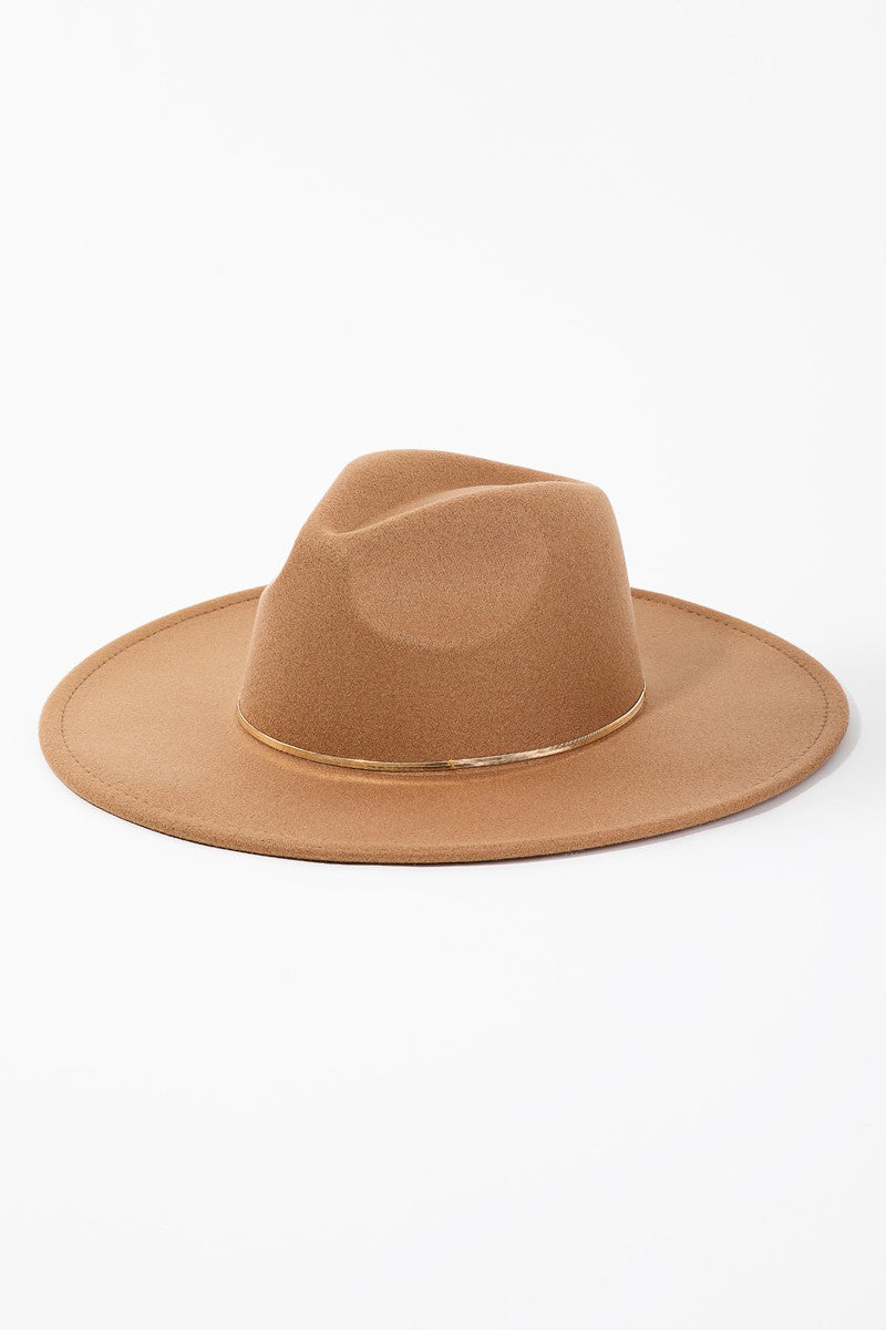 Tan Fedora Hat